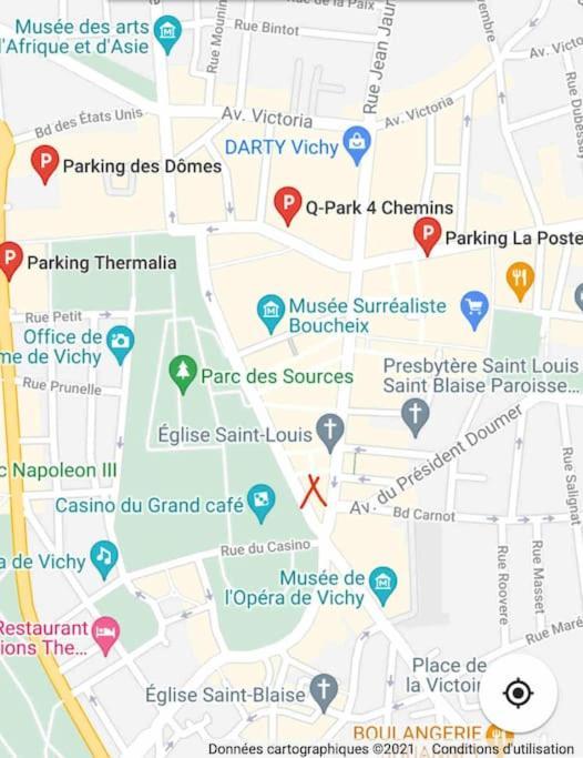 *Astoria 6* Appart Cosy En Plein Centre Vichy Ngoại thất bức ảnh